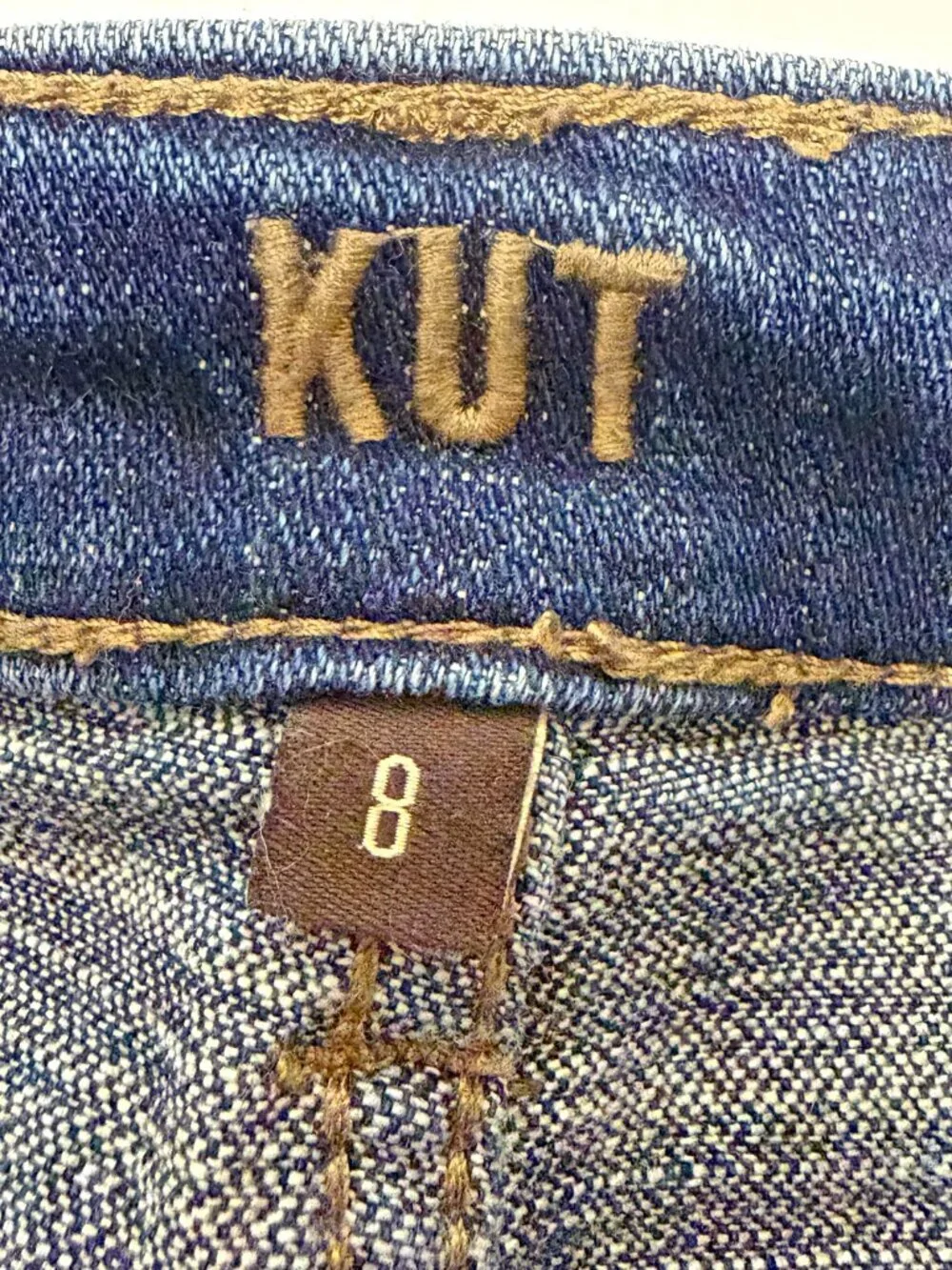 Kut from the Kloth Ankle Straight Leg Jeans - Picture 11 of 16